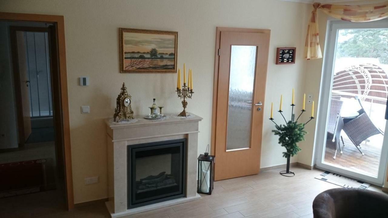Ferienwohnung Zur Duene ทรัสเซนไฮเดอ ภายนอก รูปภาพ